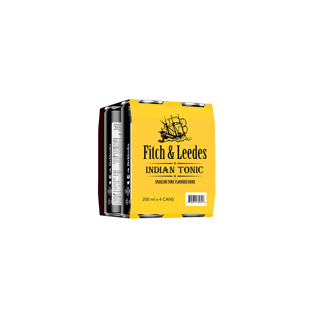 Fitch & Leedes Tonic Water Indian 4er Pack