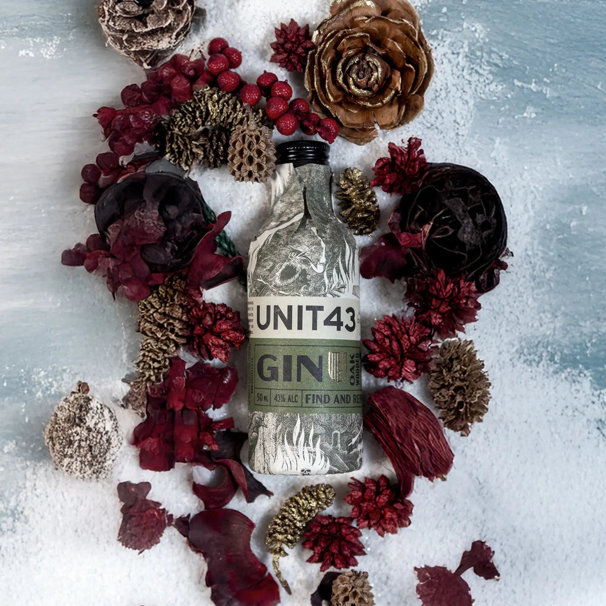 Unit 43 Oak Wooded Miniatur