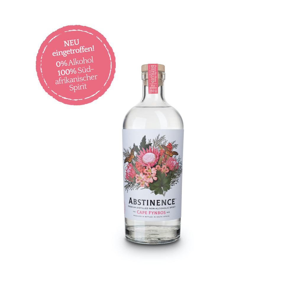 Abstinence Cape Fynbos – 100% unverwechselbare blumige Kreation. 0% Alkohol