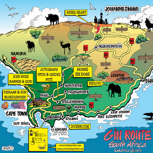 Gin Tour von Susanne – die Stationen