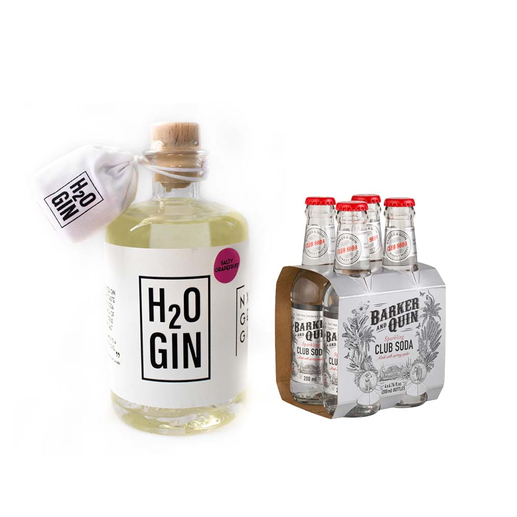 Neu! H2O Gin – Salty Grapefruit + B&Q Soda. So trinkt man G&T heute