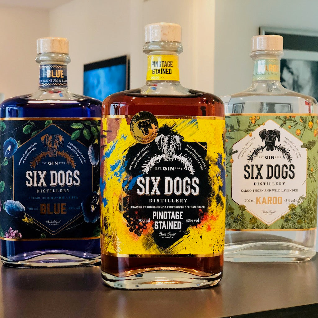 Six Dogs Bundle – Pinotage Stained | Karoo | Blue
