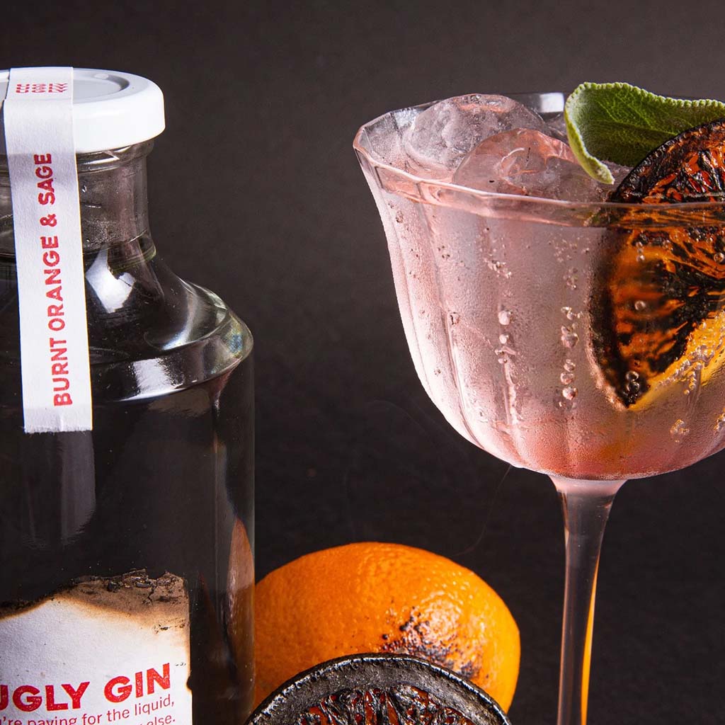 2 x Ugly Burnt Orange Gin 🔥 Southafrican Nature & Wildfire