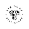 Six Dogs Distillery aus Worcester Südafrika Marken Logo mit Hunden.